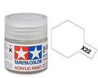 X-22, Clear Gloss,  23ml., Tamiya.
