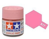 X-17, Pink, 23 ml., Tamiya.