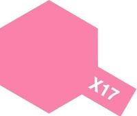 X-17, Pink, 23 ml., Tamiya.