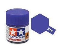 X-16, Purple, 23 ml., Tamiya.