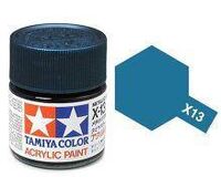 X-13, Metallic Blue, 23ml., Tamiya.