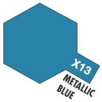 X-13, Metallic Blue, 23ml., Tamiya.