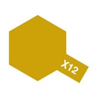 X-12, Gold Leaf,  23 ml., Tamiya.