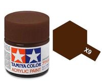 X-9, Brown,  23ml., Tamiya.