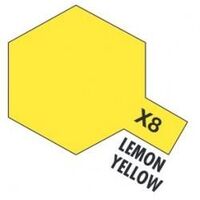 X-8, Lemon Yellow, 23ml., Tamiya.