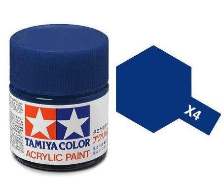 X-4, Blue, 23ml., Tamiya.