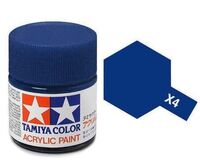 X-4, Blue, 23ml., Tamiya.