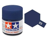 X-3, Royal Blue, 23ml., Tamiya.