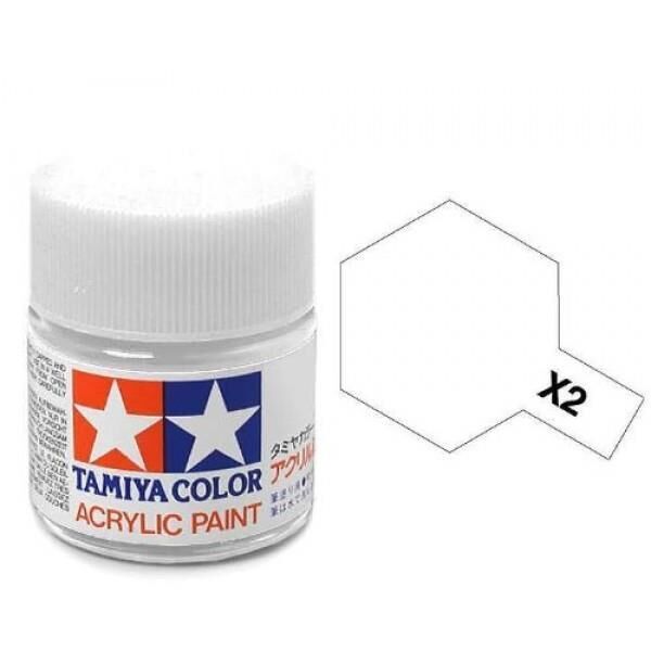 X-2 , White, 23 ml., Tamiya.