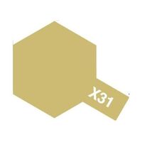 X-31, Titanium Gold, 23ml., Tamiya.