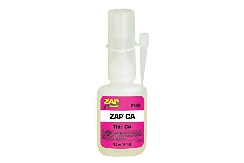 PT-09, Thin CA 1/2 Oz., Zap-A-Gap.