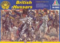 6052, British Hussars Crimean War 1854, 1/72, Italeri.