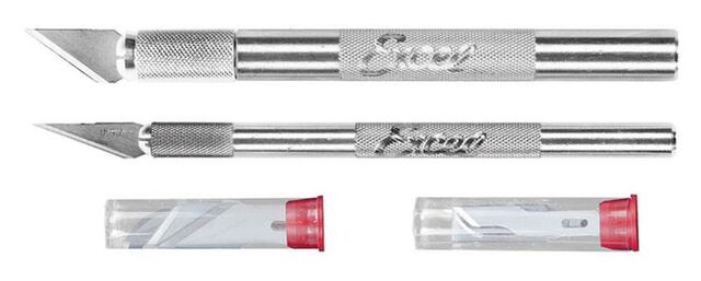 19062, Basic Knife Set - 2 Knives 10 Blades, Excel. 