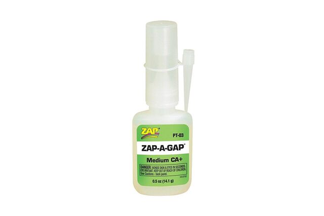 PT-03, Medium CA+ 1/2 oz., Zap-A-Gap.