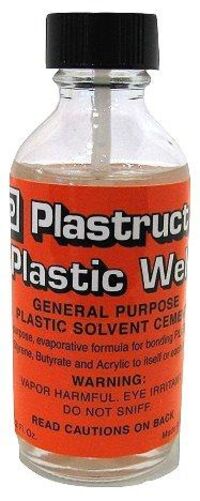 0100,  Plastic Weld Cement, Stevens International. 