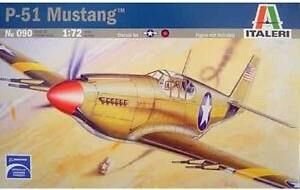 090, P-51 Mustang "RAZORBACK", 1/72, Italeri.