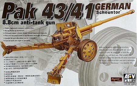 35059, Pak 43/41 8.8 cm Anti tank Gun, 1/35, AFV Club. 