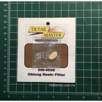 DM-4026, Oblong Resin Filter, 1/24-1/25, Detail Master.