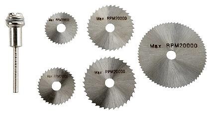 67224, Rotary Saw Blade Kit 1/8, Chicago Electric Power Tools 