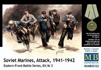 35153, Soviet Marines, Attack, 1941-1942  Eastern Front Battle series, Kit No. 3, 1/35, Master Box .