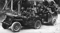 35169, British Airborn Troops Riding in 1/4 Ton Truck & Trailer, 1/35, Bronco Models..