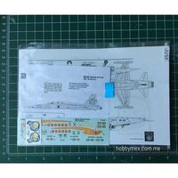 72033, RF-5A Spanish Air Army 50th Anniversary, 1/72, Aztec Decals. 6