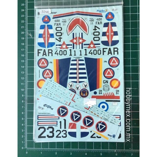48030,  Cuban Revolutionary (Rebel) Air Force Macho Mustangs II, 1/48, Aztec Decals. 4