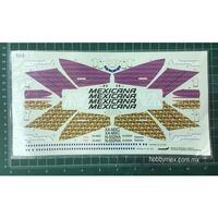 3281, Mexicana Boeing 727 Talavera, 1/144,  Calcas Genericas. 9