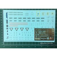 3555,  C-27J Spartan FAM, Calcomania y Fotocortado,  1/72, Anahuac Models. 6