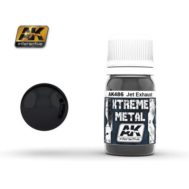 486, Jet Exhaust Xtreme Metal 30ml, Ak Interactive. 