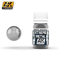 479, Aluminio  Xtreme Metal 30ml, Ak Interactive. 