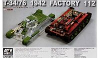 35S51, T-34/76 1942 Factory 112, 1/35, AFV Club.